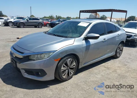 2017 Honda Civic Ex-T from USA, damaged, VIN 2HGFC1F39HH652200